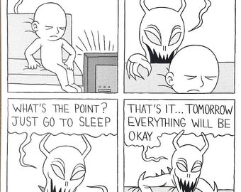 Sleep Demon - Original Comic Strip