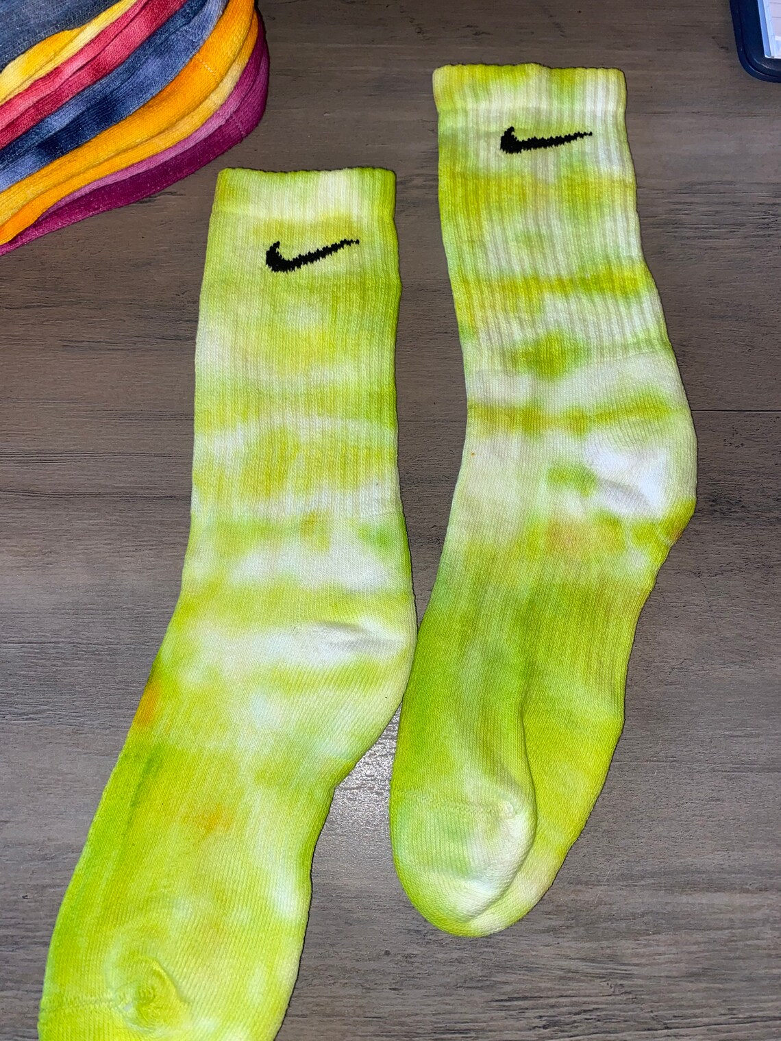 TieDye Nike Socks Etsy