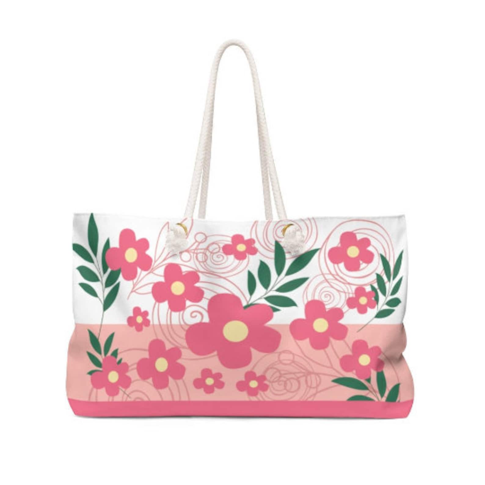 Cute Beach Bag Large Beach Tote Beach Bag Summer Bag for Etsy