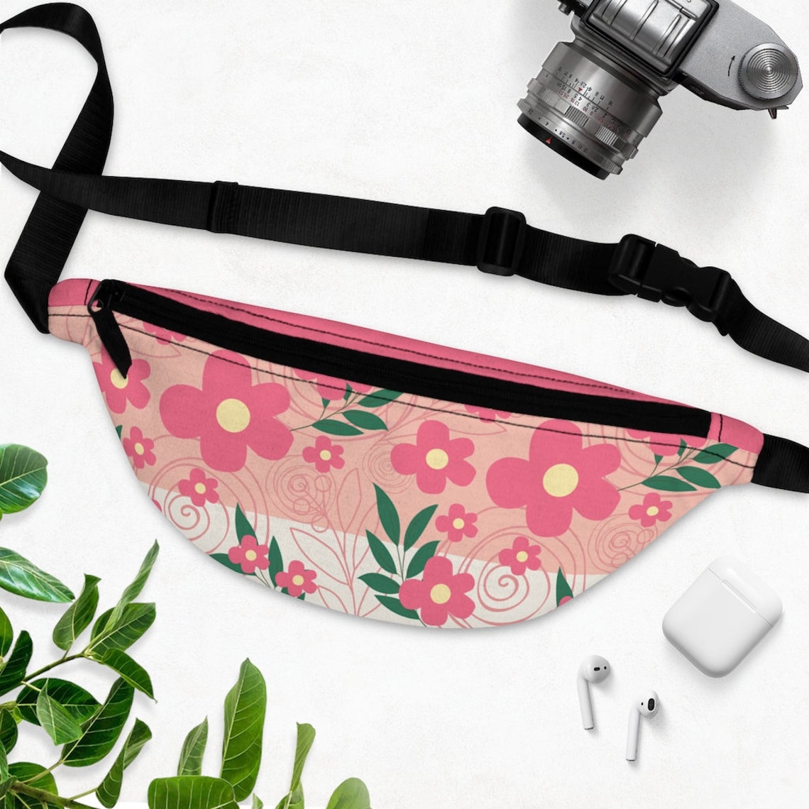 pink fanny pack travel