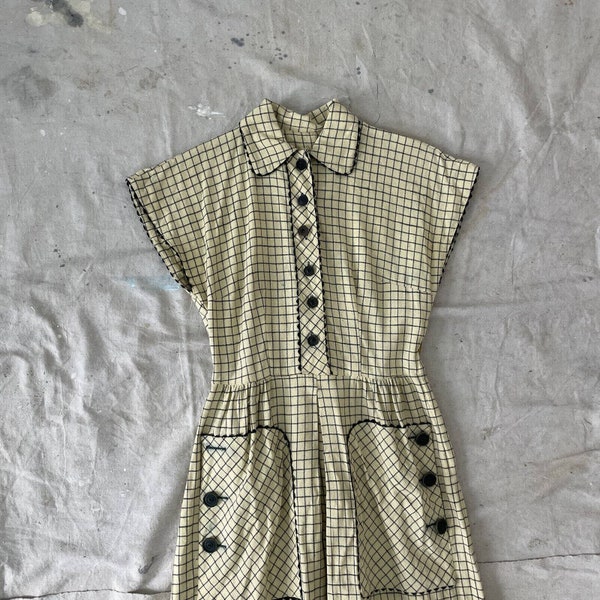 1940s Vintage Dress - Etsy