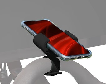 Silicone Phone Holder Designed for Peloton Bike - Unique Design and Makes a Great Gift for Peloton Lovers
