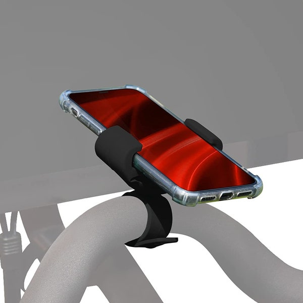 Silicone Phone Holder Designed for Peloton Bike - Unique Design and Makes a Great Gift for Peloton Lovers