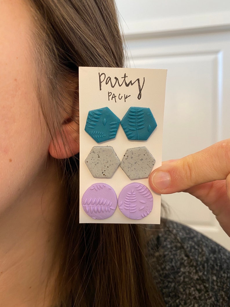 Clay Earrings Party Pack