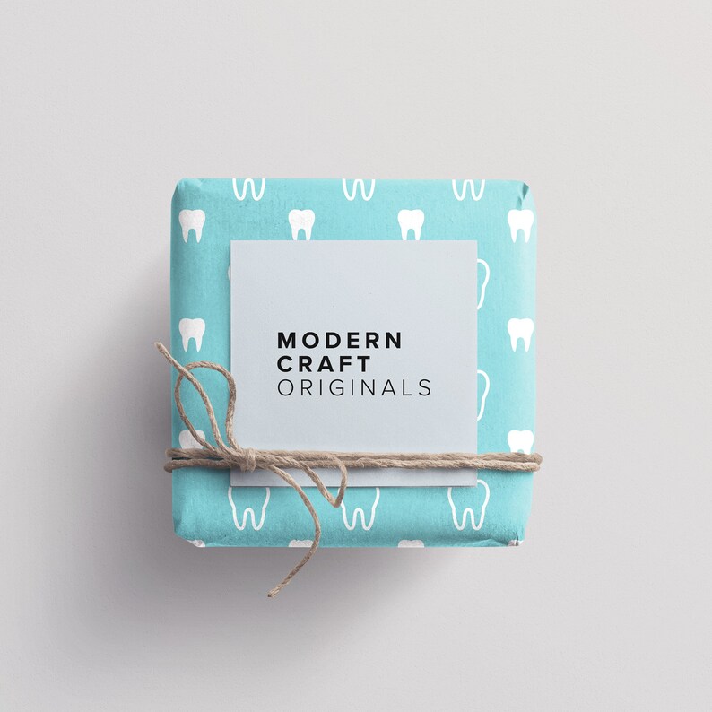 Dentist Wrapping Paper Etsy