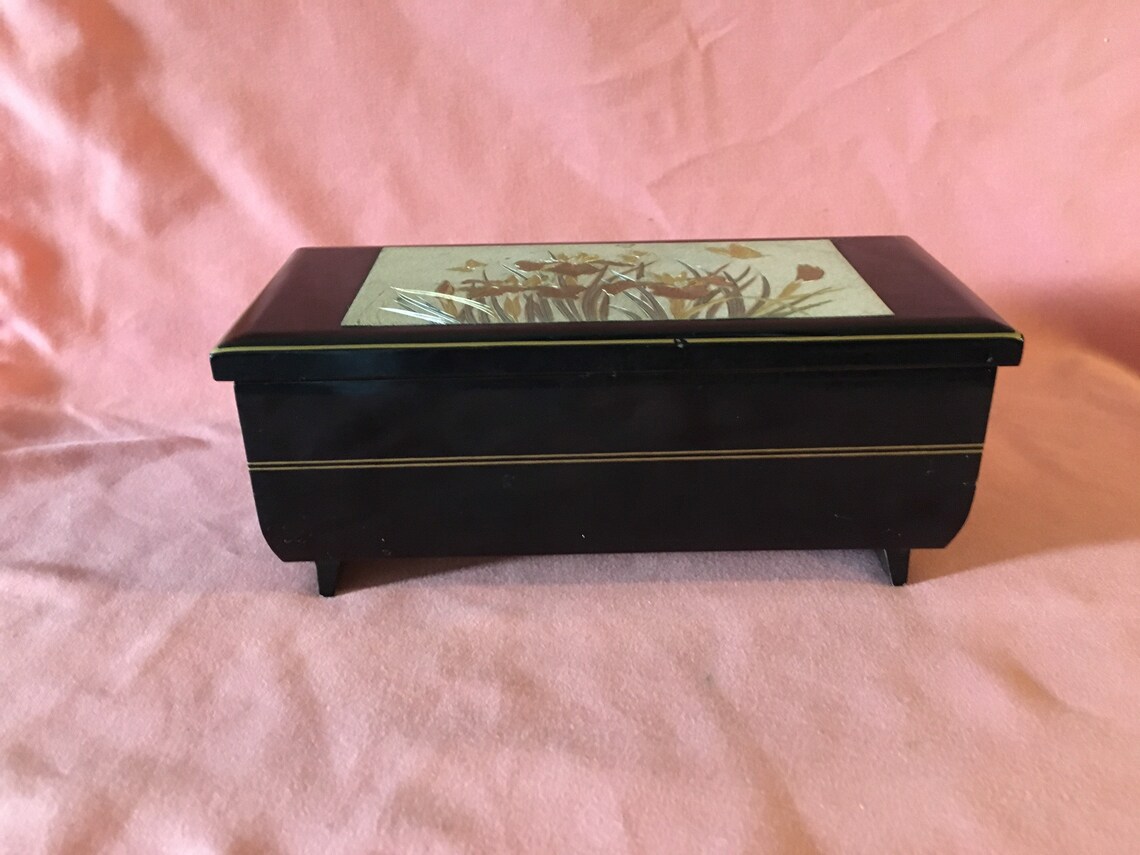 Vintage Westland Co Music Box Etsy
