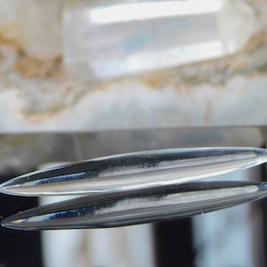 Kristall Edelstein Stoßzahn, Stoßzahn, 12g(2mm) bis 00g(10mm)