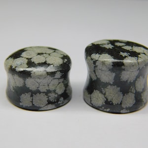 Natural Jasper Pinchers Stretcher Septum Tapers  Gauges Pair Plugs  Custom Size Available