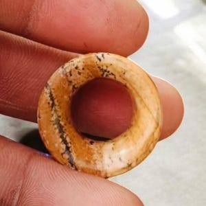 Picture jasper plug handmade Stretcher Septum Tapers  Gauges Pair Plugs  Custom Size Available