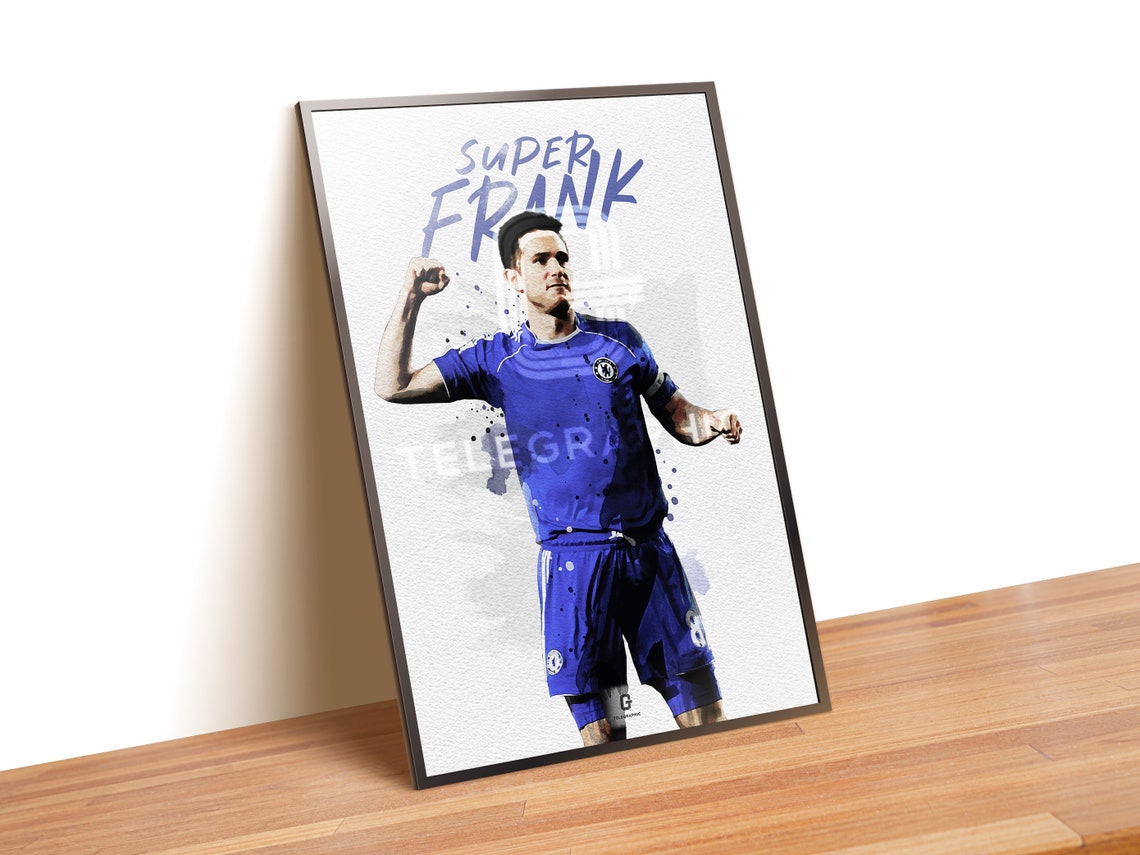 Frank Lampard Chelsea Fc Poster Print | Etsy