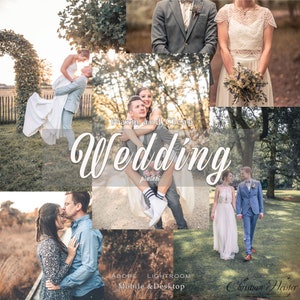 10 BEST Wedding Lightroom Presets, natural look, summer vibes, outdoor wedding, professional presets, Lightroom filters
