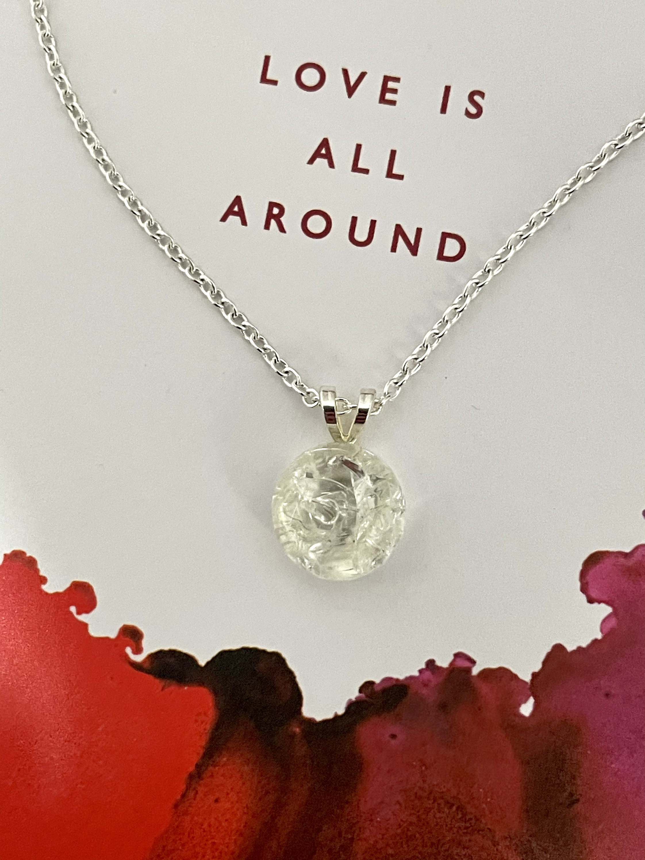 Dainty Classic Shattered glass Ceiling Necklace Etsy