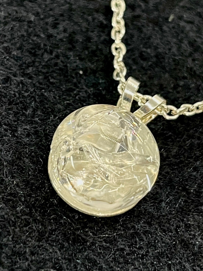 Dainty Classic Shattered glass Ceiling Necklace Etsy