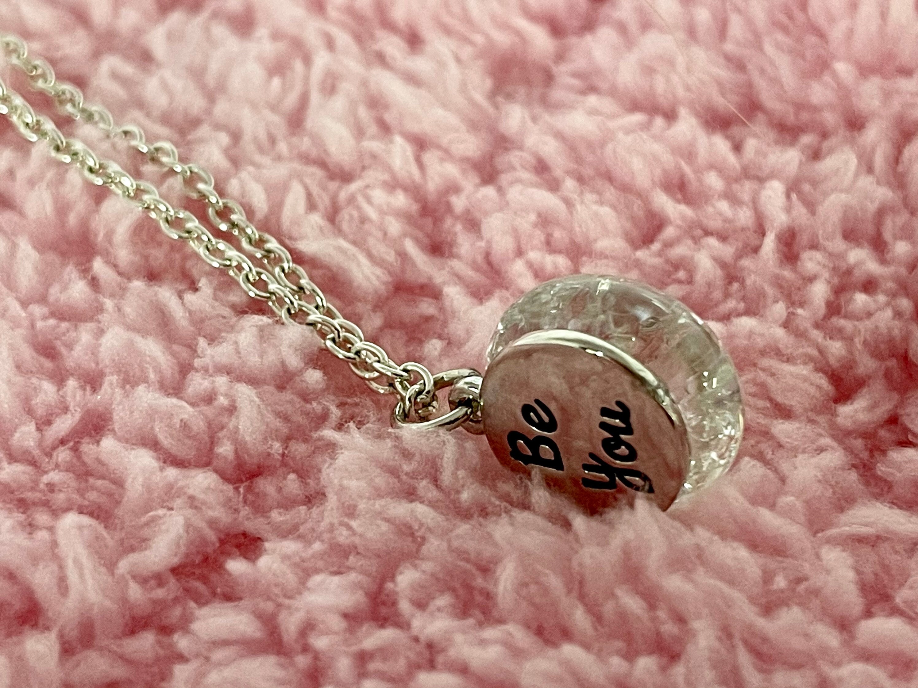 Statement Dainty Shattered glass Ceiling Necklace Etsy