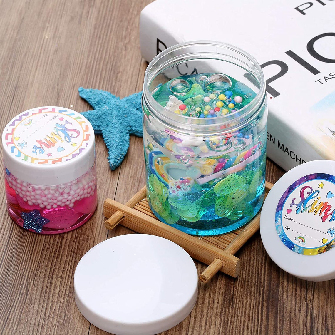 24 Pack Slime Containers Slime Supplies 12 Pack 2OZ and 12 Etsy