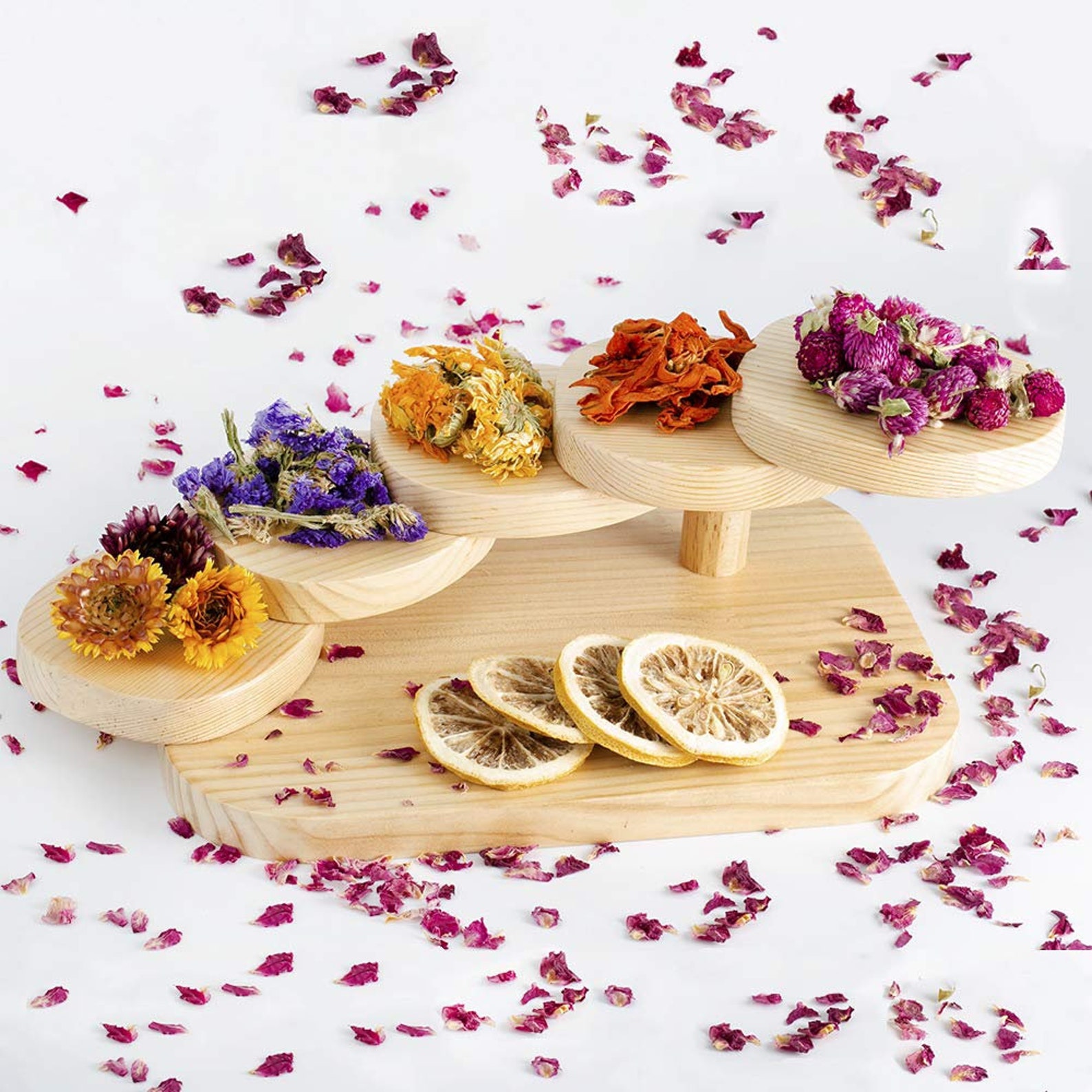 Dried Flowers Soap Making Kit Soap Kit Craft Kit Diy Make Etsy