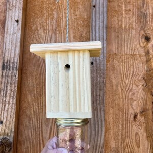 Best Carpenter Bee Trap Set of 2 PRESSURE TREATED Free Shipping image 2