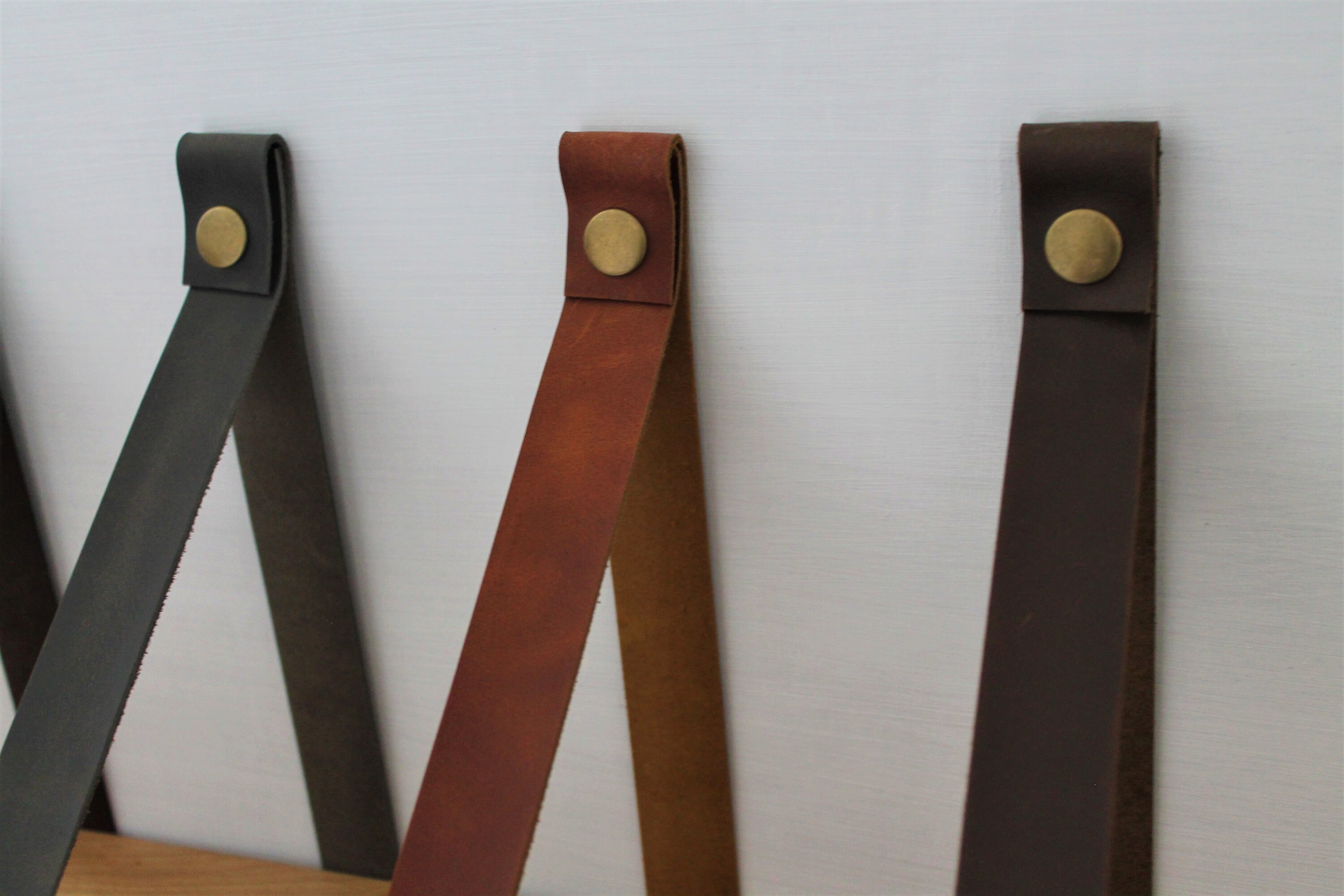 Leather Strap for Shelves Leather Shelf Strap Leather Wall Etsy