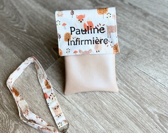 Pochette infirmière - Pochette personnalisable - Pochette médicale - Pochette Aimantée