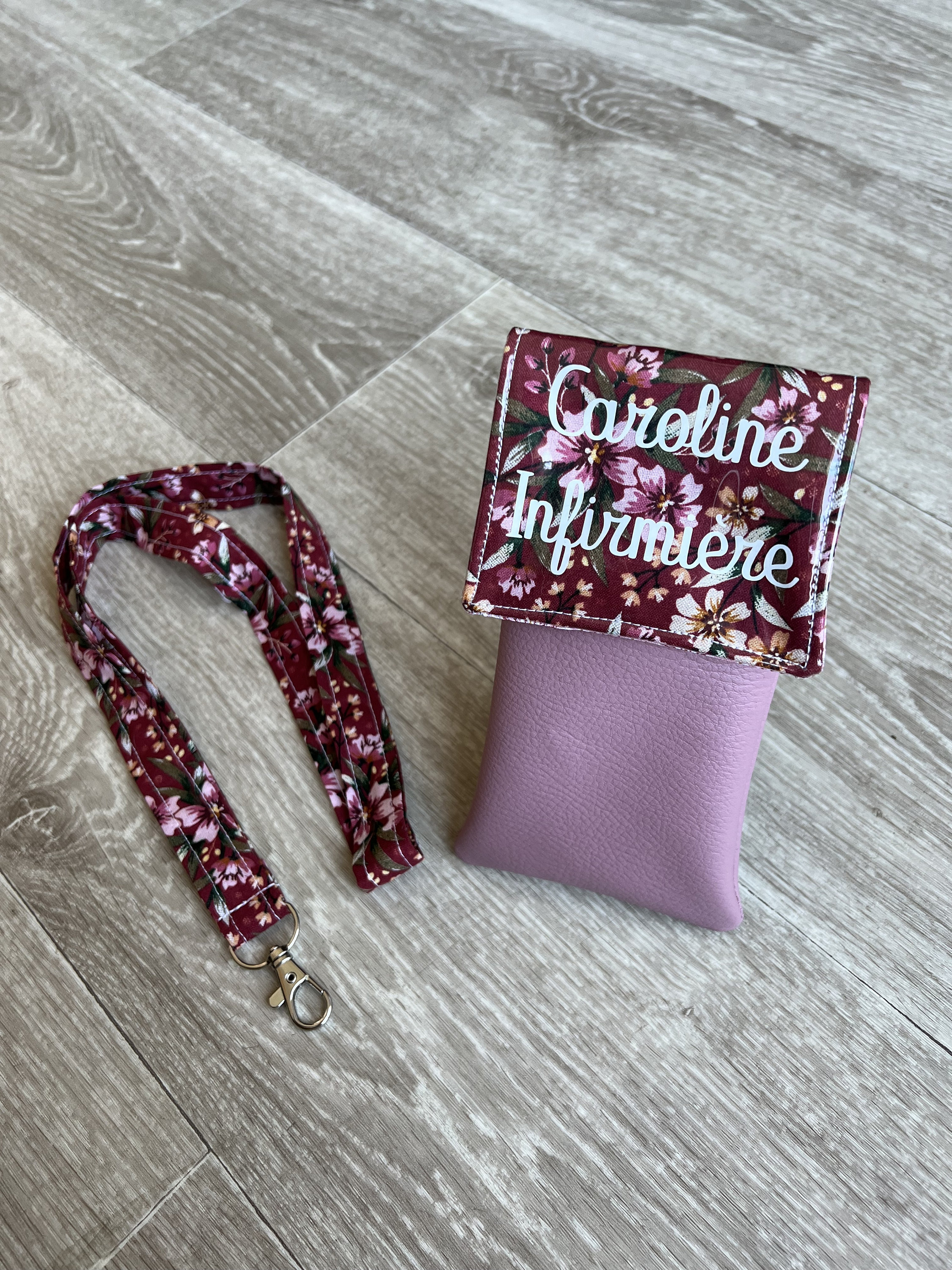Pochette personnalisée infirmiere cheap