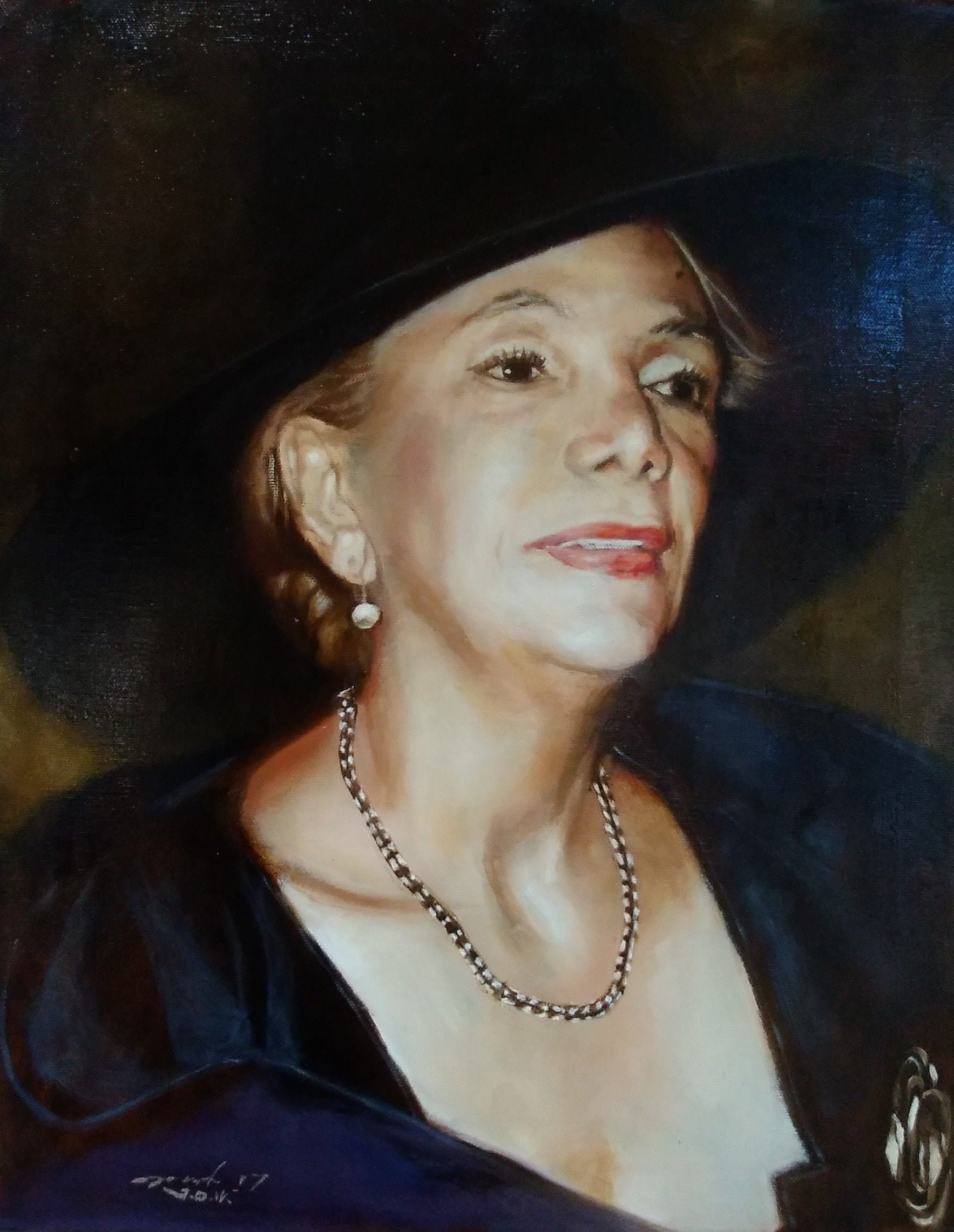 Custom Portrait Painting With Oil on Canvas - Etsy UK