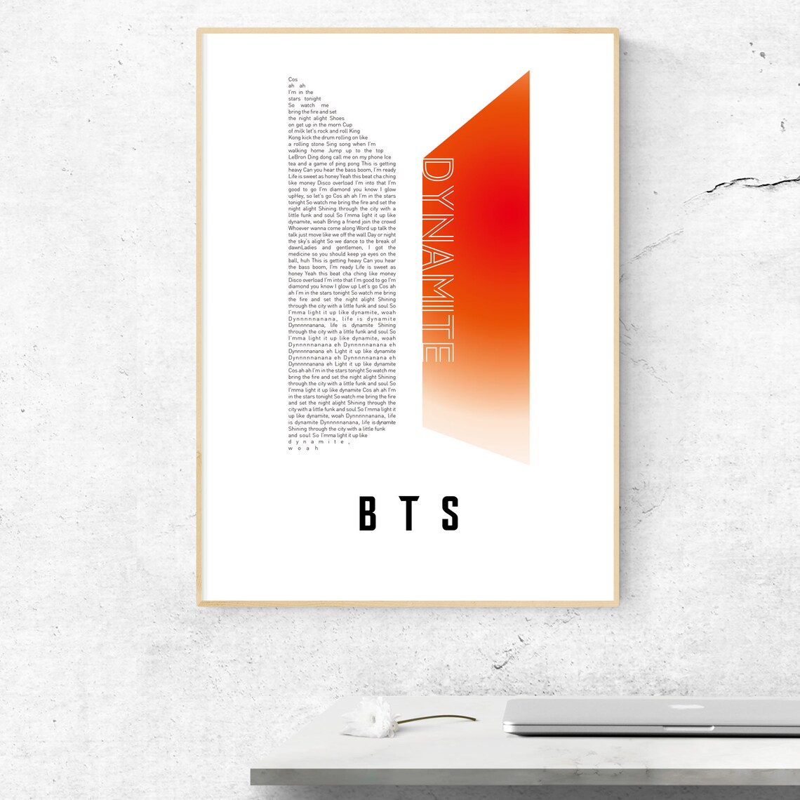 BTS Kpop Printable Downloads, BTS Dynamite Wall Art, K-pop Poster, Kpop ...
