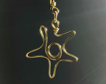 STERN OHRRINGE (gold)