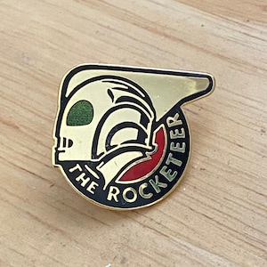 The Rocketeer Cloisonne pin 1985 NIP
