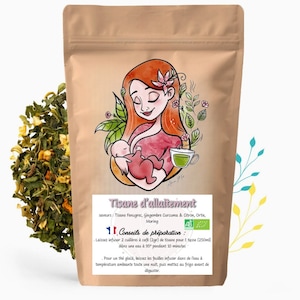 Tisana per l&#39;allattamento, Mamma, Allattamento, Futura mamma, Regali, Baby shower.