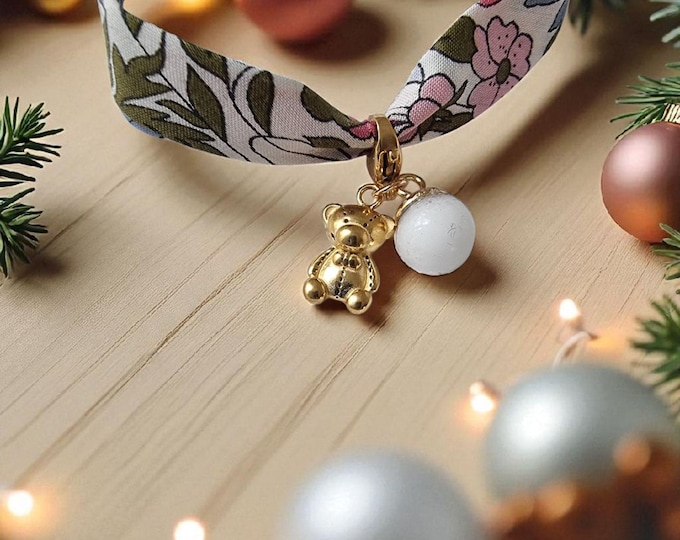 Featured listing image: Liberty bracelet with breast milk pearl - breastfeeding souvenirs - birth gifts - future mother - breastfeeding