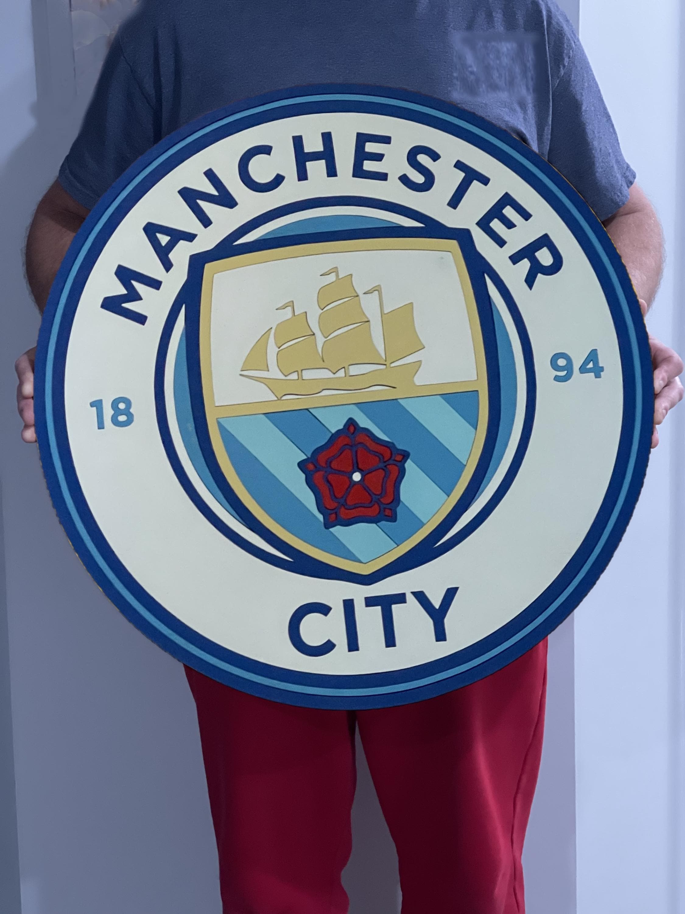 Manchester City スターリング ポスター（額縁付き） Artwork & Prints