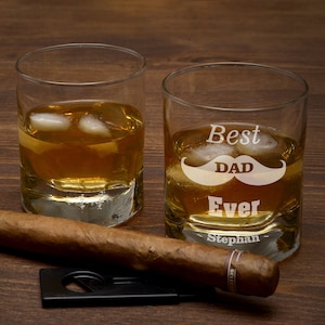 Best DAD Ever | Whiskeyglas mit Gravur