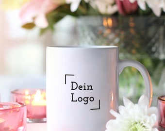printed mug with desired logo