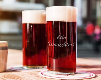 Gepersonaliseerd Altbier glas | Uw gewenste tekstgravure