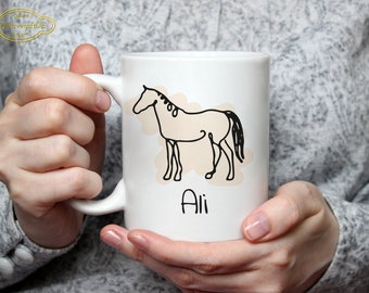 Horse | Mug with personalized print