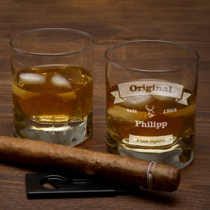 Original Fine Spirit | Whiskeyglas mit Gravur