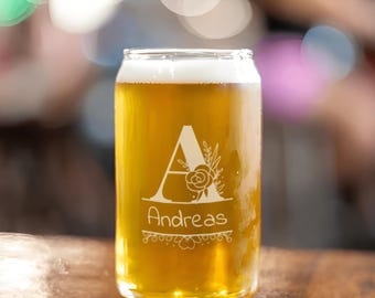 文字入りビール缶／グラス｜名入れ刻印ギフト