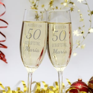 Geburtstag | personalisiertes Sektglas