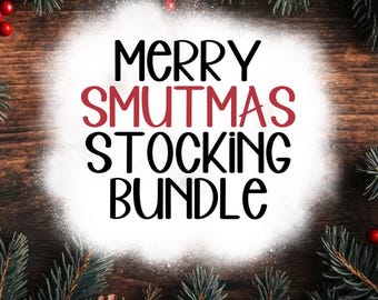 Merry Smutmas Stocking Bundle Magnetic Bookmarks | Spicy Bookmarks | Christmas Stocking Book Lover Gift | Dark Academia Fantasy Bookish
