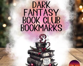 Dark Fantasy Magnetic Bookmark Collection | Spicy Romance Reader Gift