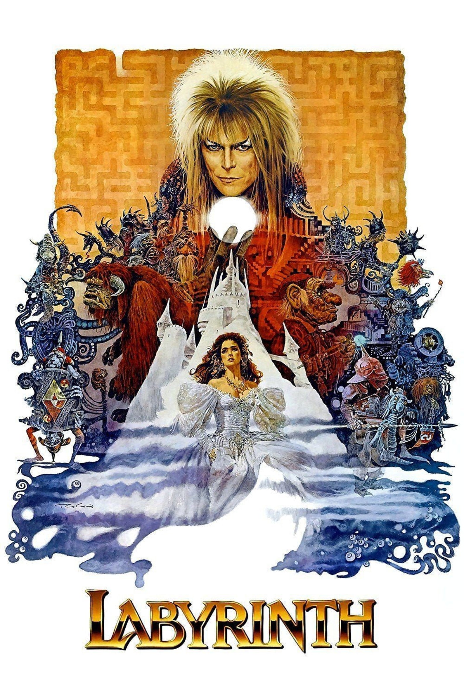 Labyrinth Movie Poster re print 19x13