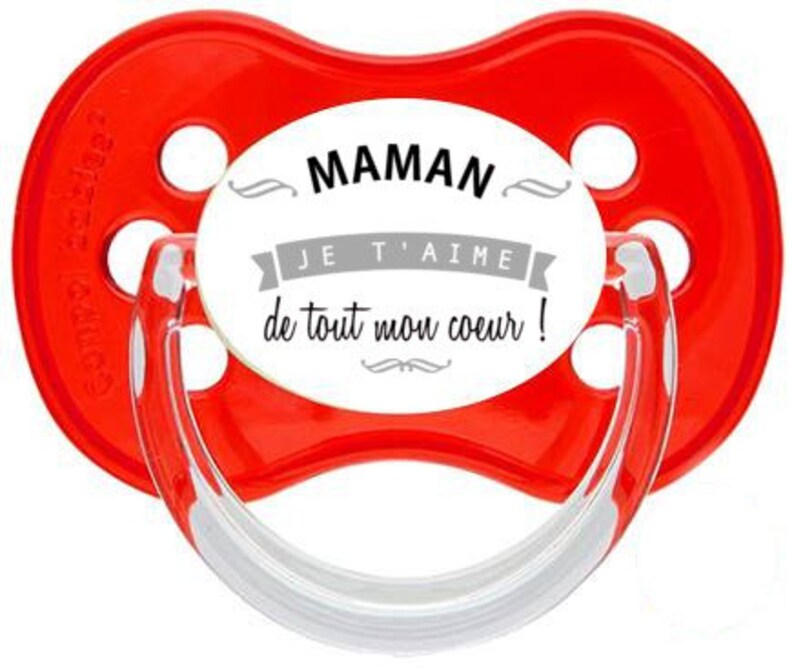 Tetine baby pacifier mom I love you with all my heart boy MAM121 Tetine baby pacifier mom I love you with all my heart boy MAM121