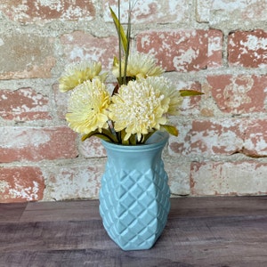 Painted Glass Flower Vase, bud vase, pressed glass vase, sage green, whitewashed, country cottage vase, farmhouse vase, shabby chic