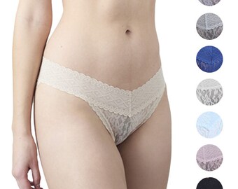 Women/'s Lingerie Undies Packaged As An Icecream Cone Lace Panties Lime Green And Orange