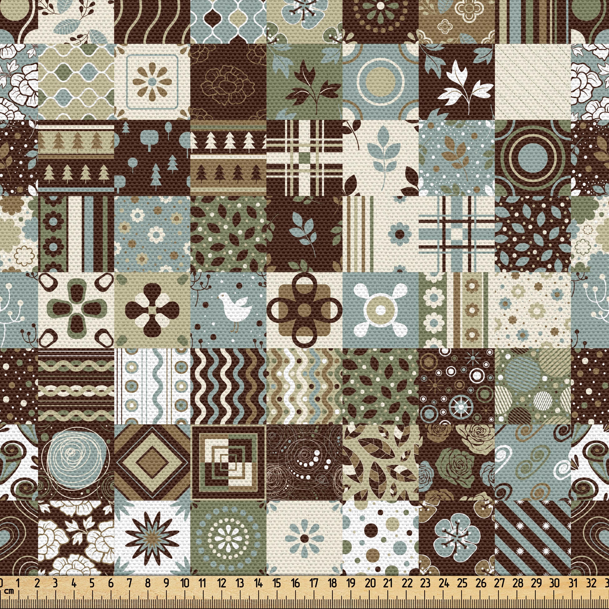 Patchwork Fabric By The Yard