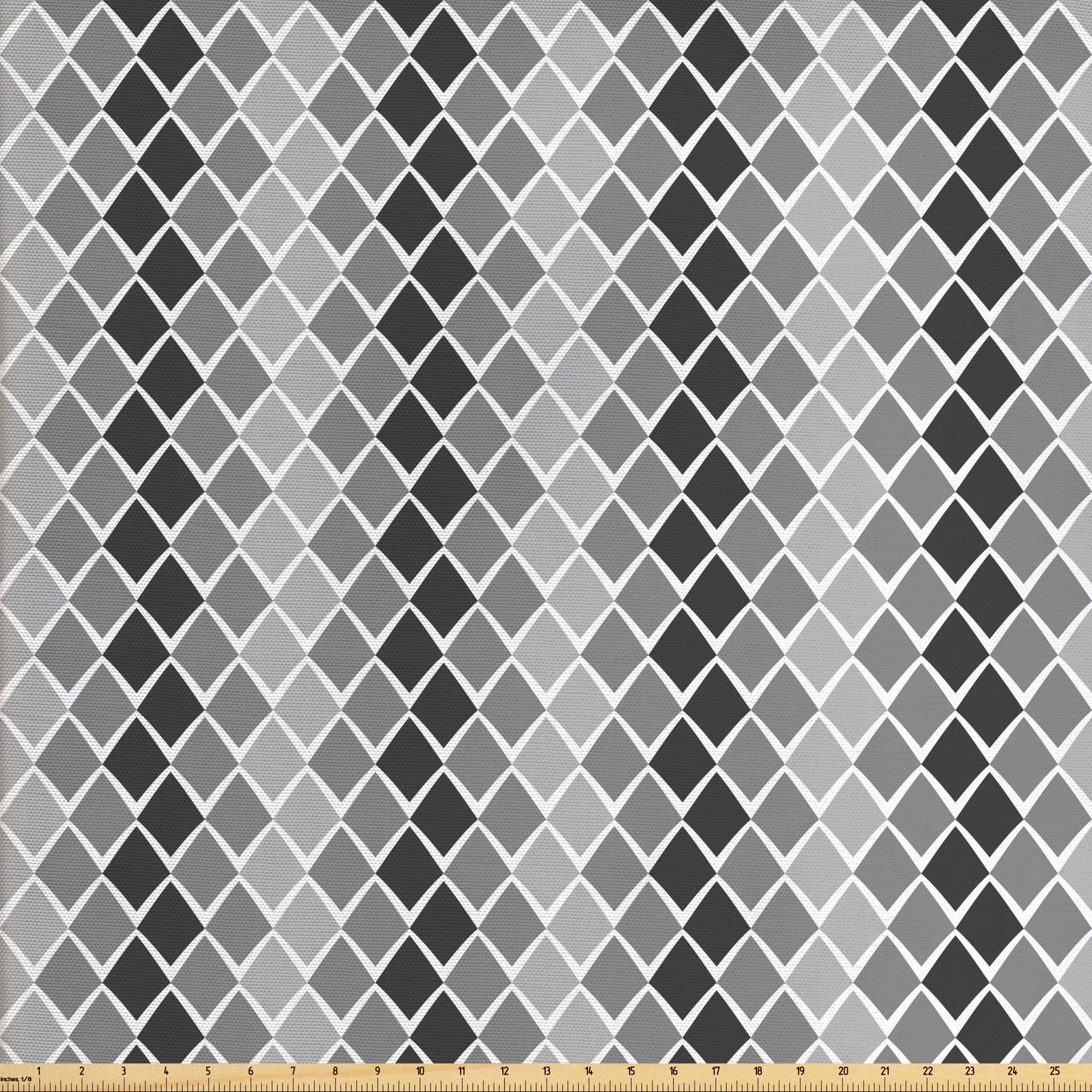 Grey and White Fabric by the Yard Tonal Light Ombre Leaves - Etsy