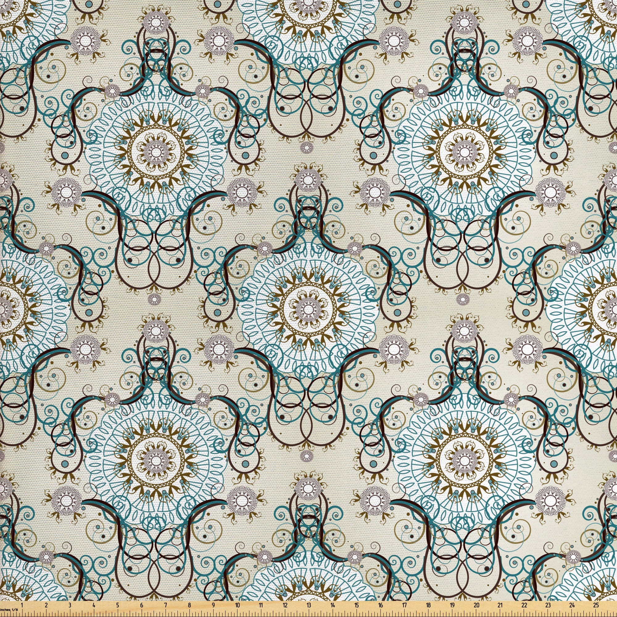 Victorian Fabric By the Yard Damask French Elegant Lace Etsy