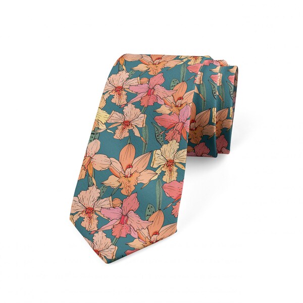 kohls floral tie