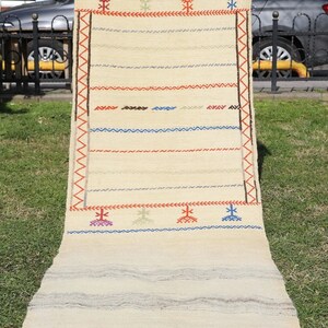 2x7 Runner Rug 2x7 Rug 2x7 Vintage Kilim Rug Vintage Turkish Wool Kilim Runner Wool And Cotton 1970's