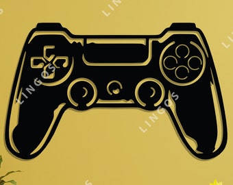 Game Controller Vector Art: Laser Cut Files (Digital Download)